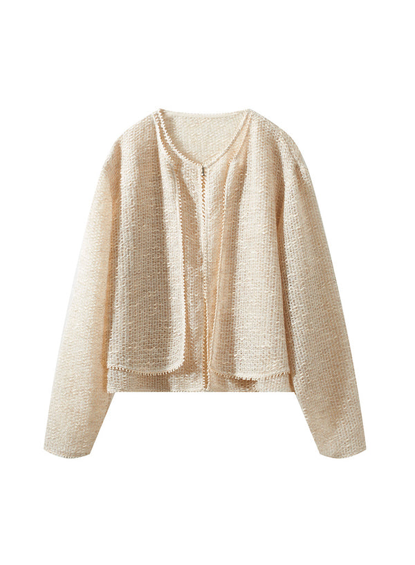 Layered Look Cardigan