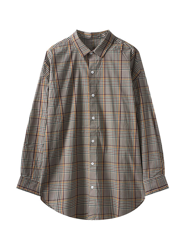 Classic Plaid Shirt Long Sleeve
