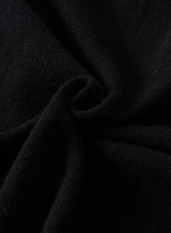 Ribbon Tie Cashmere Sweater