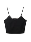 Layering Deep V Neck Top Vest