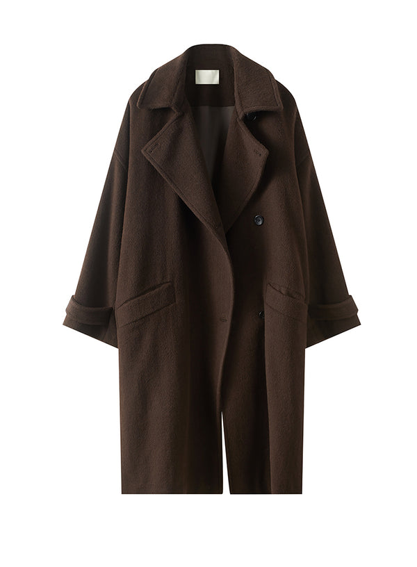 Luxury Alpaca Wool Coat