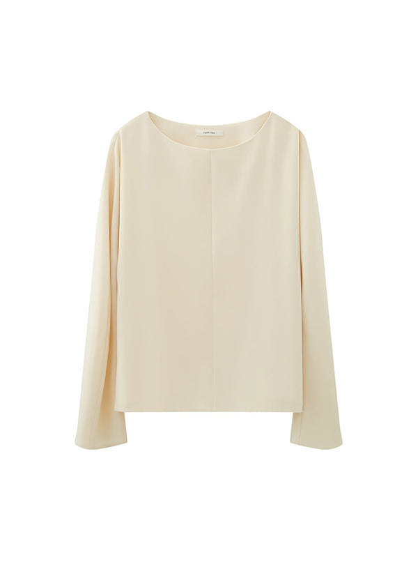 Basic Loose Long-Sleeved T-Shirt