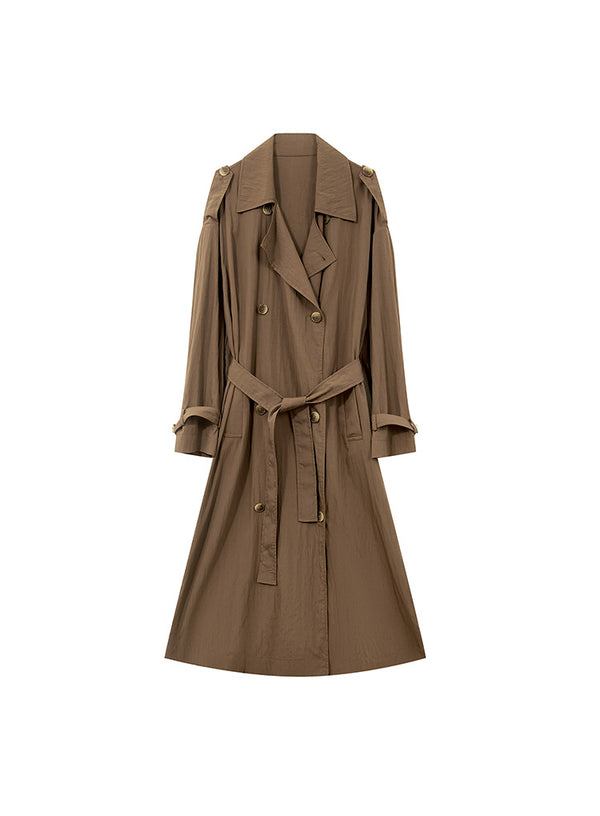 Loose Fit Trench Coat