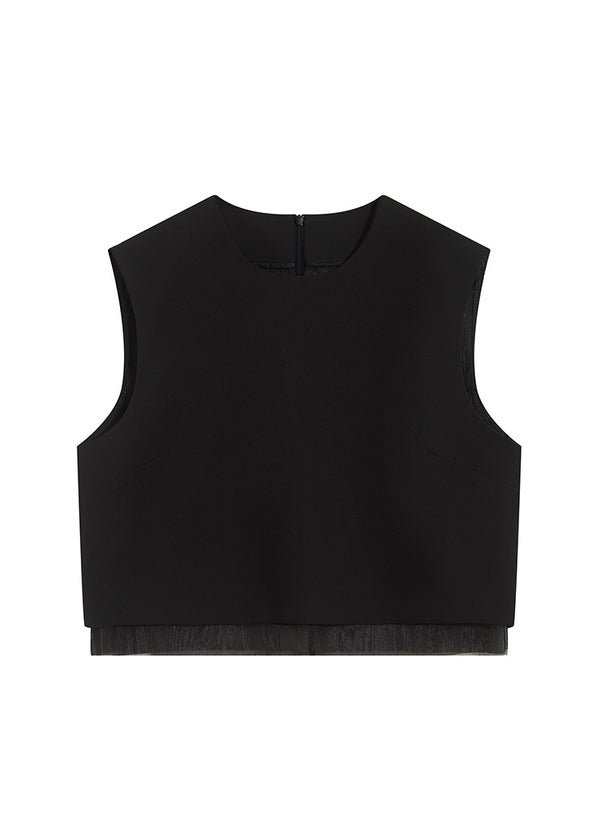 Double-Layer Sugar Cube Vest
