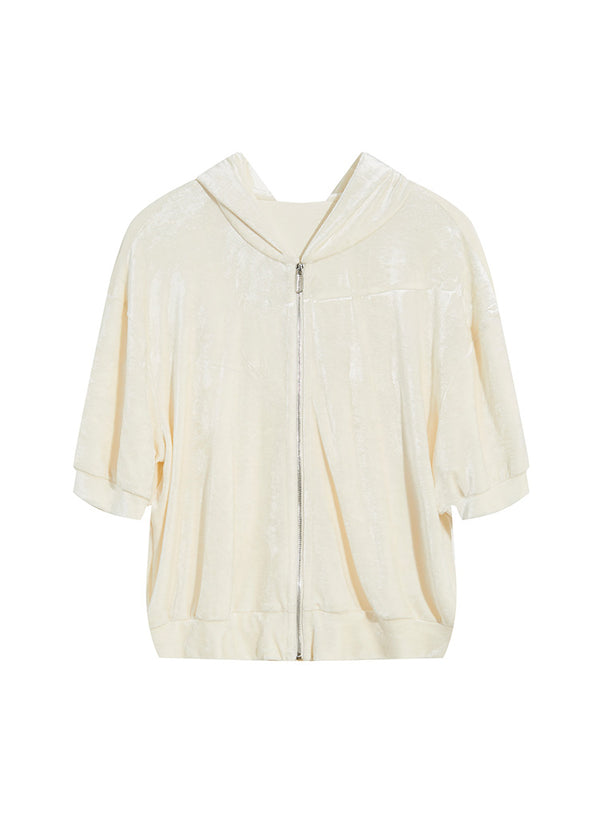Lightweight Loose-Fit Hooded Jacket