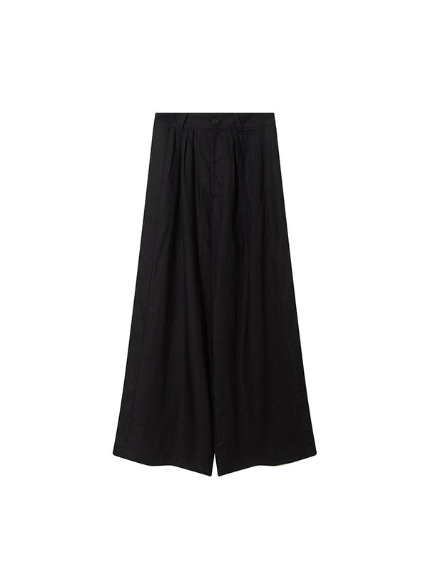 Linen High Waisted Wide Leg Pants