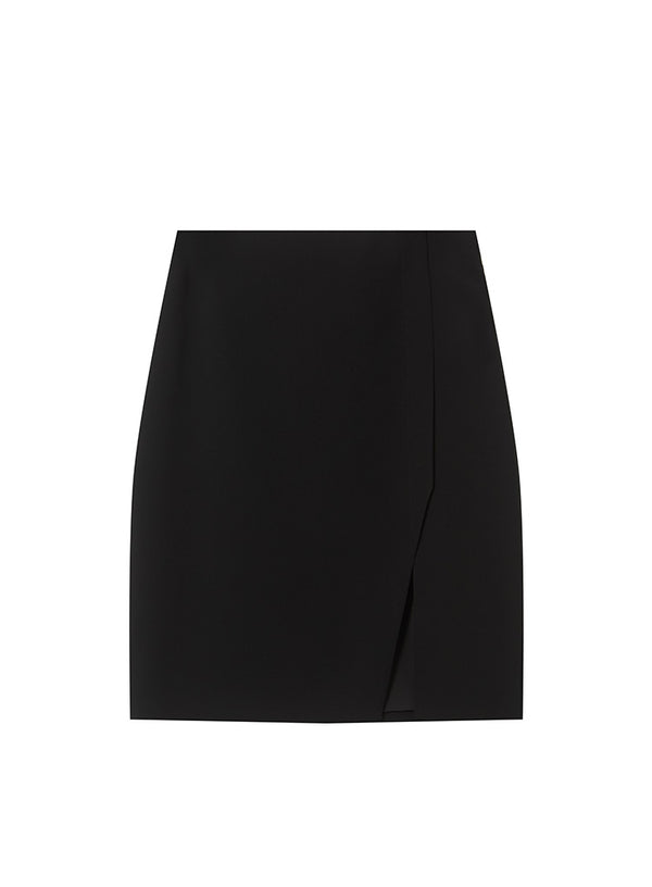 Side Slit Slim Skirt