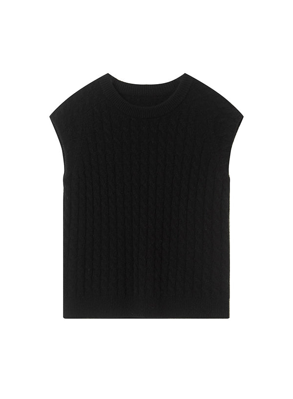Essentials Wool Sleeveless Vest
