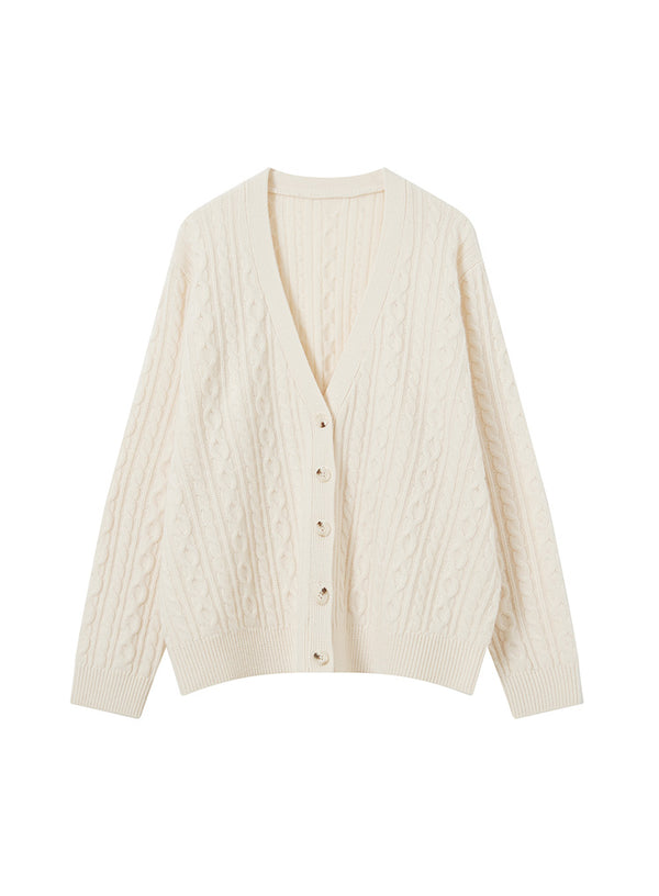 Vintage Cashmere Wool Cardigan