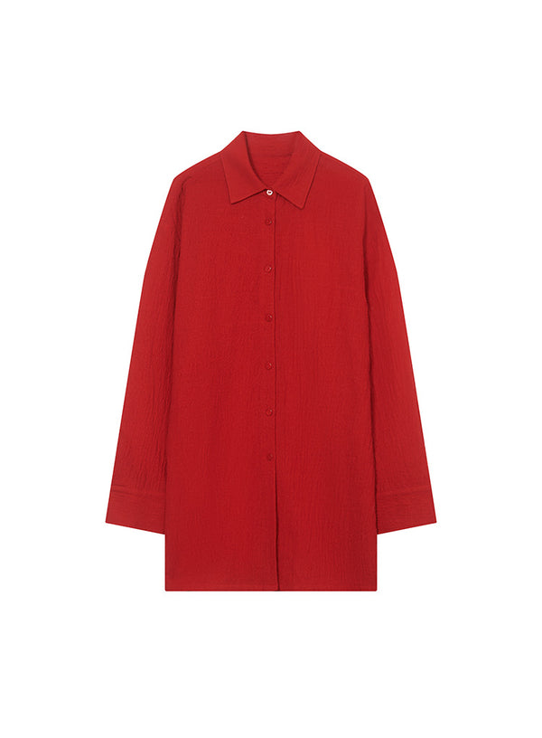 Boyfriend Style Oversized Shirt