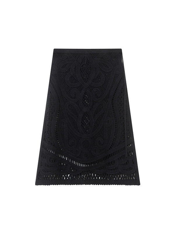 2-Way Wear Lace Top & Skirt