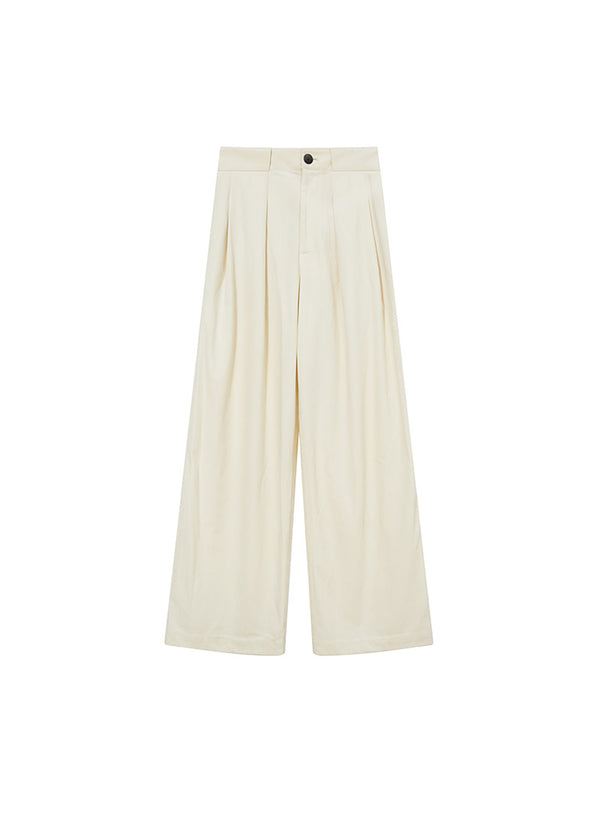 Retro Corduroy Wide Leg Trousers