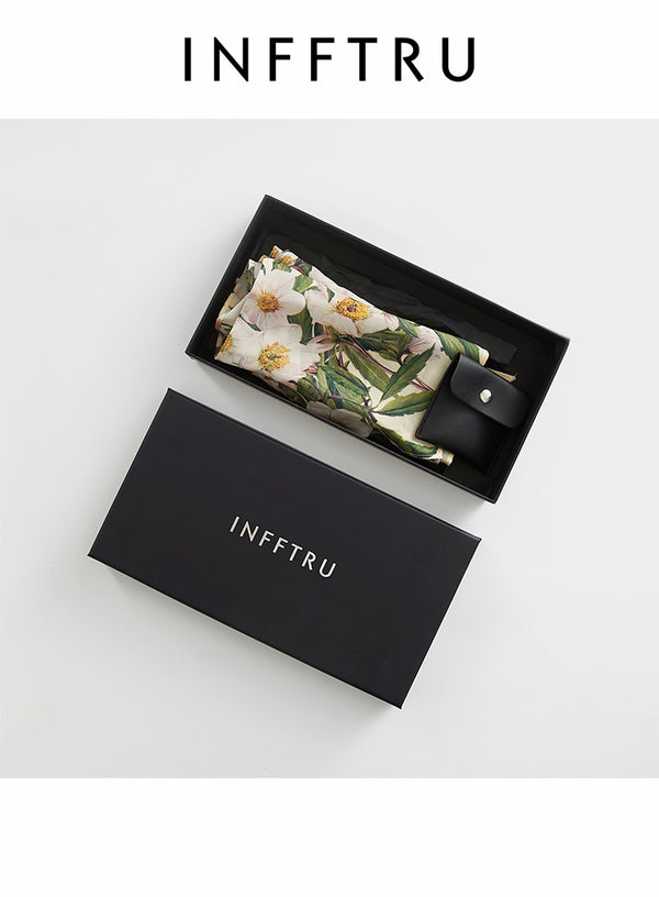 Camellia Silk Scarf