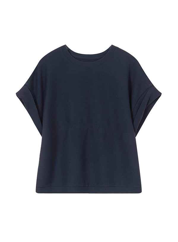 Relax Rib Short-sleeve T-shirt