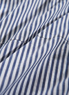 Cotton Cropped Striped Shirt