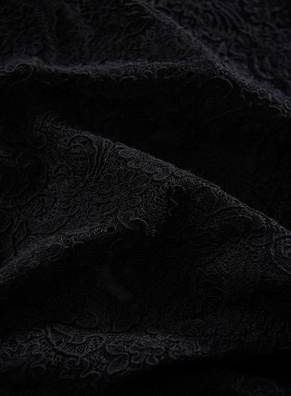 Rose Mesh Lace Skirt
