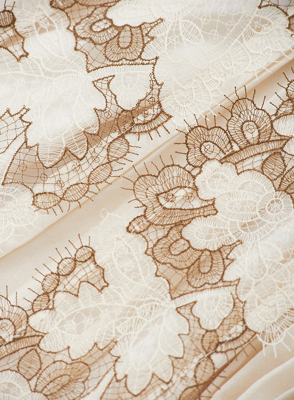 Elegant French Lace Skirt