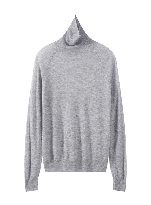 Turtleneck Wool Base Layer Top