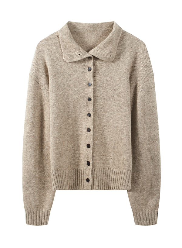 Cozy Yak Wool Cardigan