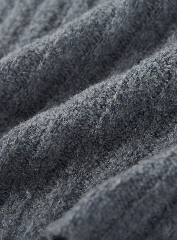 Cashmere Henley Knit Top