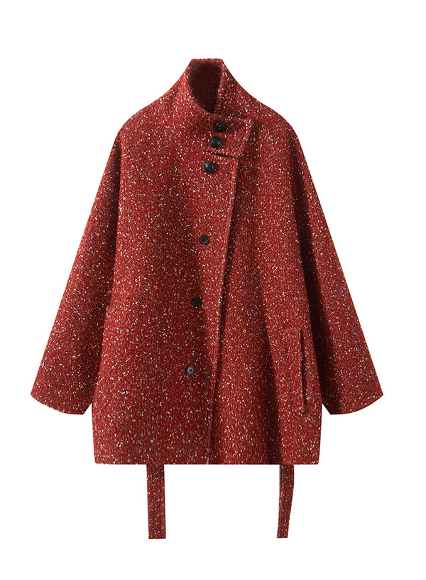 Winter Floral Jacket Coat