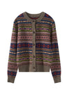 Fair Isle Wool Cardigan