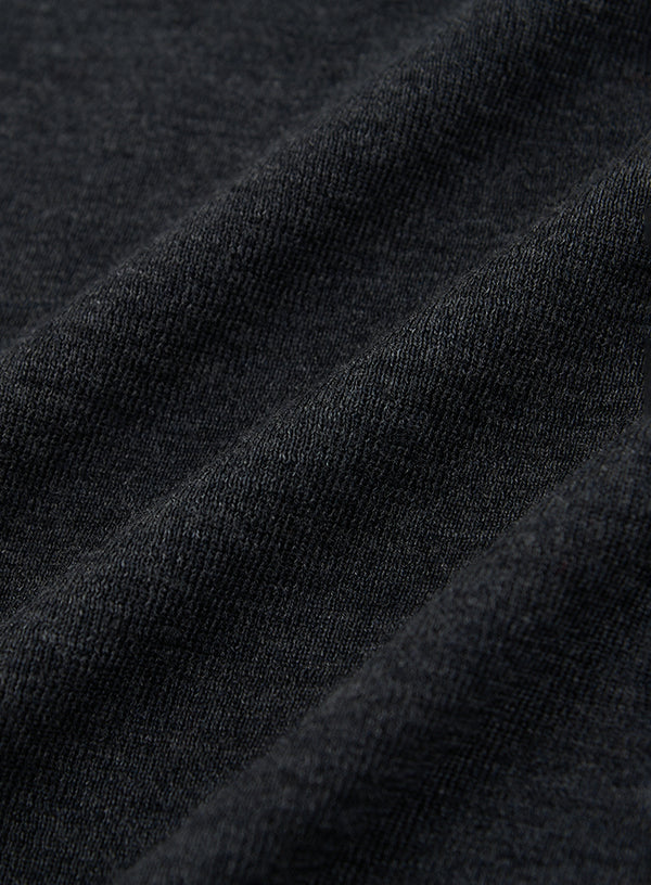 Wool Henley Layered Top