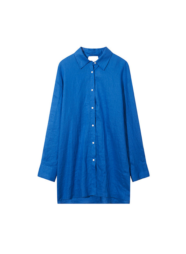 Victorian Relaxed Linen Blouse