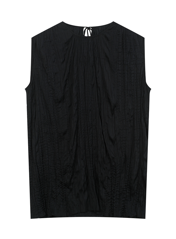 Bodhi Pleated Sleeveless Top