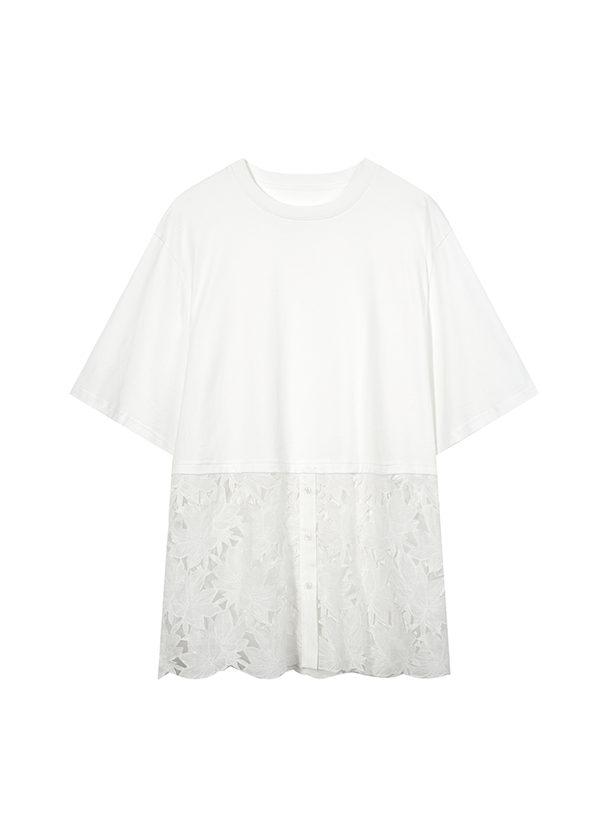 Floral Patch Relaxed Tee