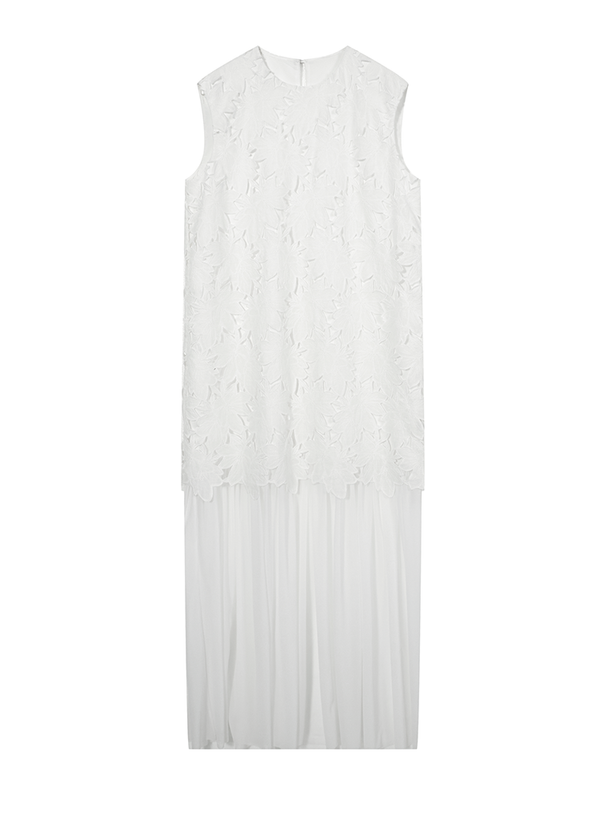 Lily Layered Linen Dress