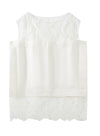 Lily Cutout Linen Camisole