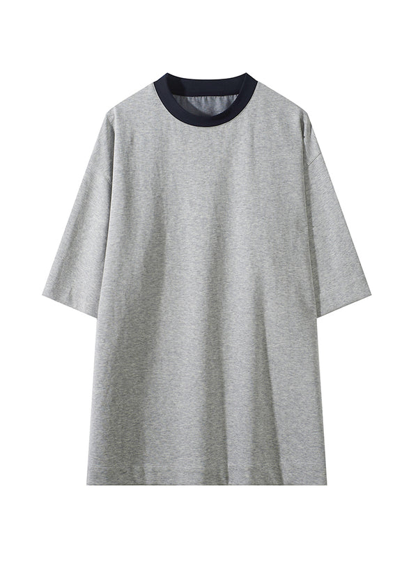 Casual Patchwork Short Sleeve Tee