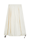 Linen Bubble Hem Skirt