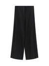Pleated Adjustable Cuff Trousers