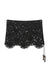 Layered Wrap Tie Mini Skirt