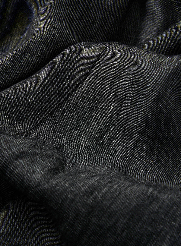 Linen Bubble Hem Skirt