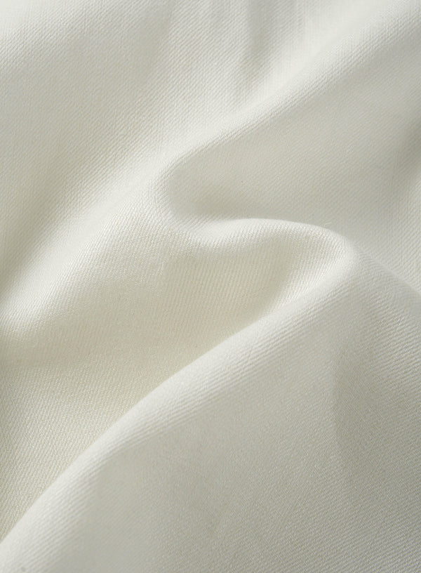 Cropped Linen Tee