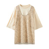 Mesh Two-Piece T-Shirt