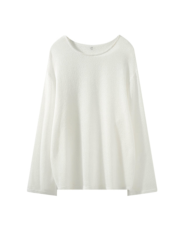 Elegant Sheer Top Tee