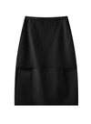 Layered Lace Pencil Skirt