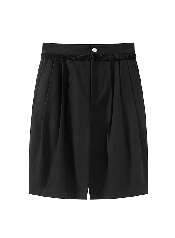 Effortless Linen Mid-Length Shorts