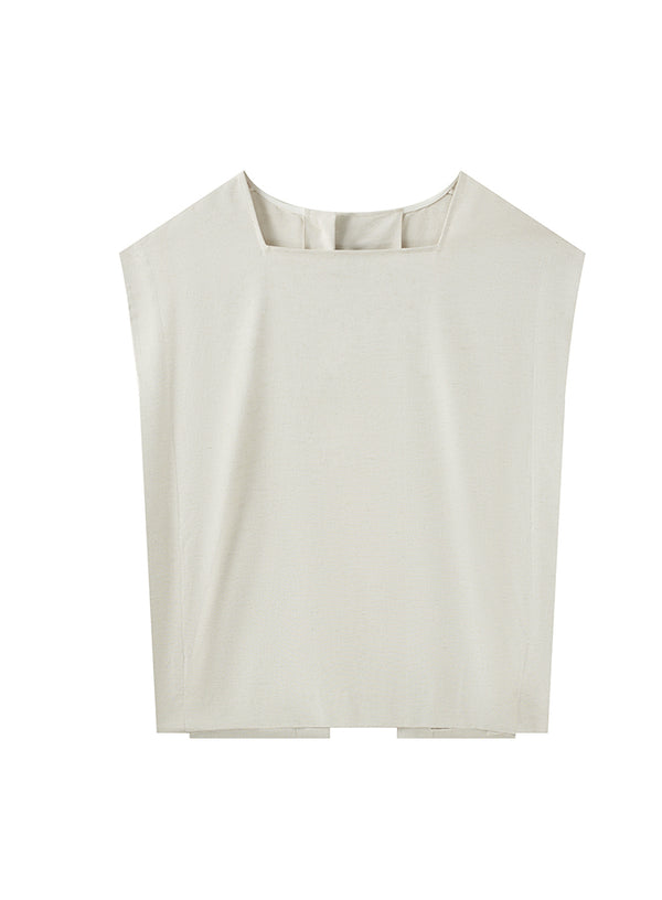 Beaded Backless Slip Tank