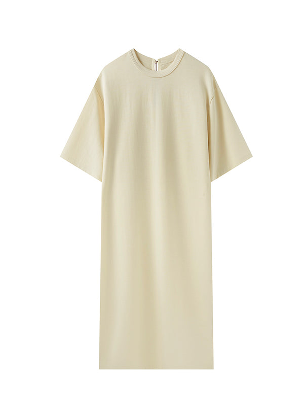 Pearl Chain T-Shirt Dress
