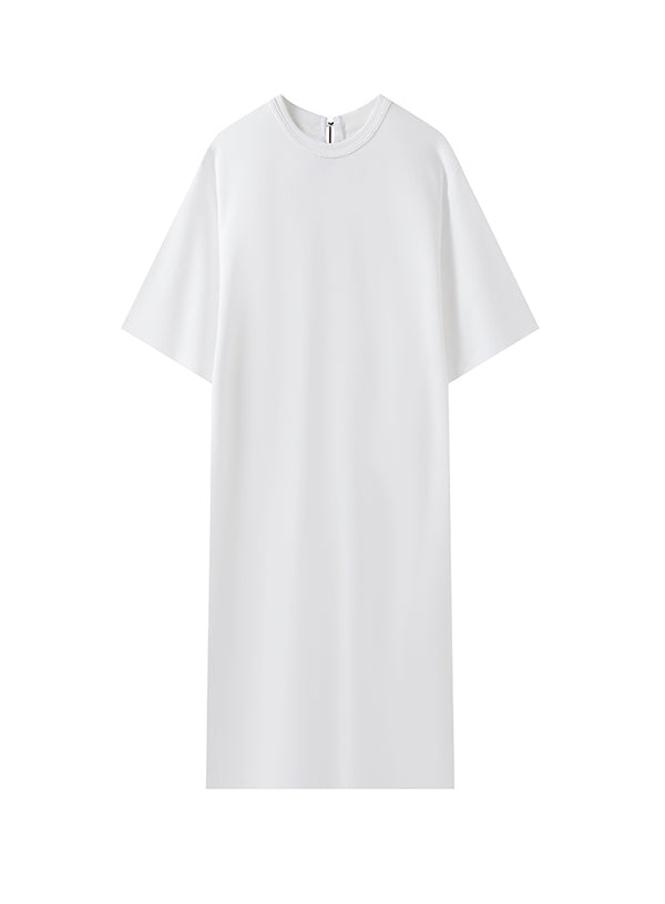 Pearl Chain T-Shirt Dress