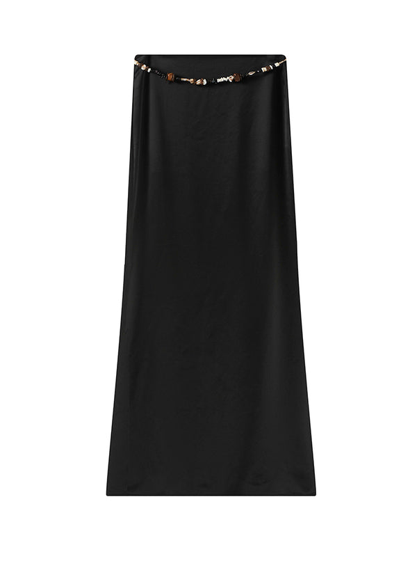 Side-Vent Midi Skirt