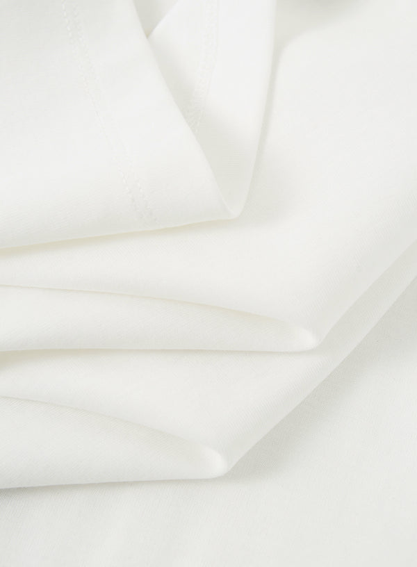 Skin-Friendly Pearl Chain Tee
