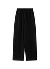 Silk-Blend Wide Leg Pants