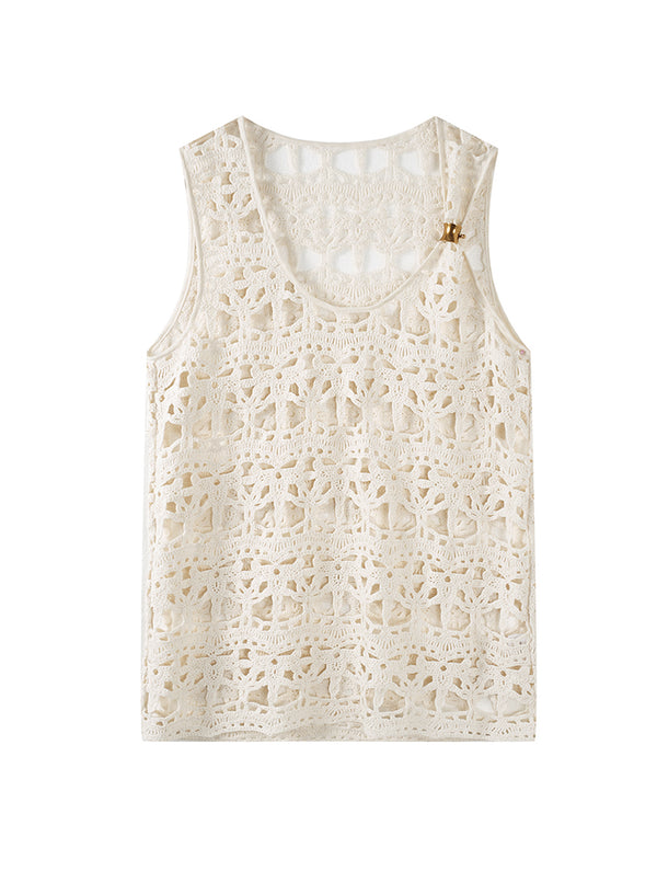 Ethnic Motif Vest Cutout Design