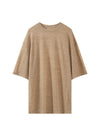 Draped Cotton Jersey Short Sleeve